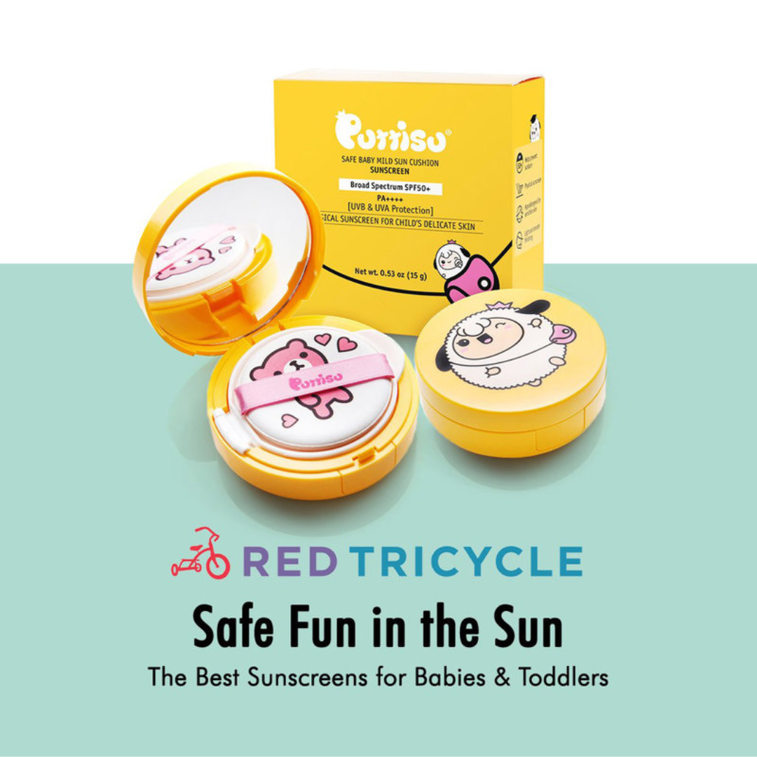 Kids - Puttisu Safe Baby Mild Sun Cushion Sunscreen