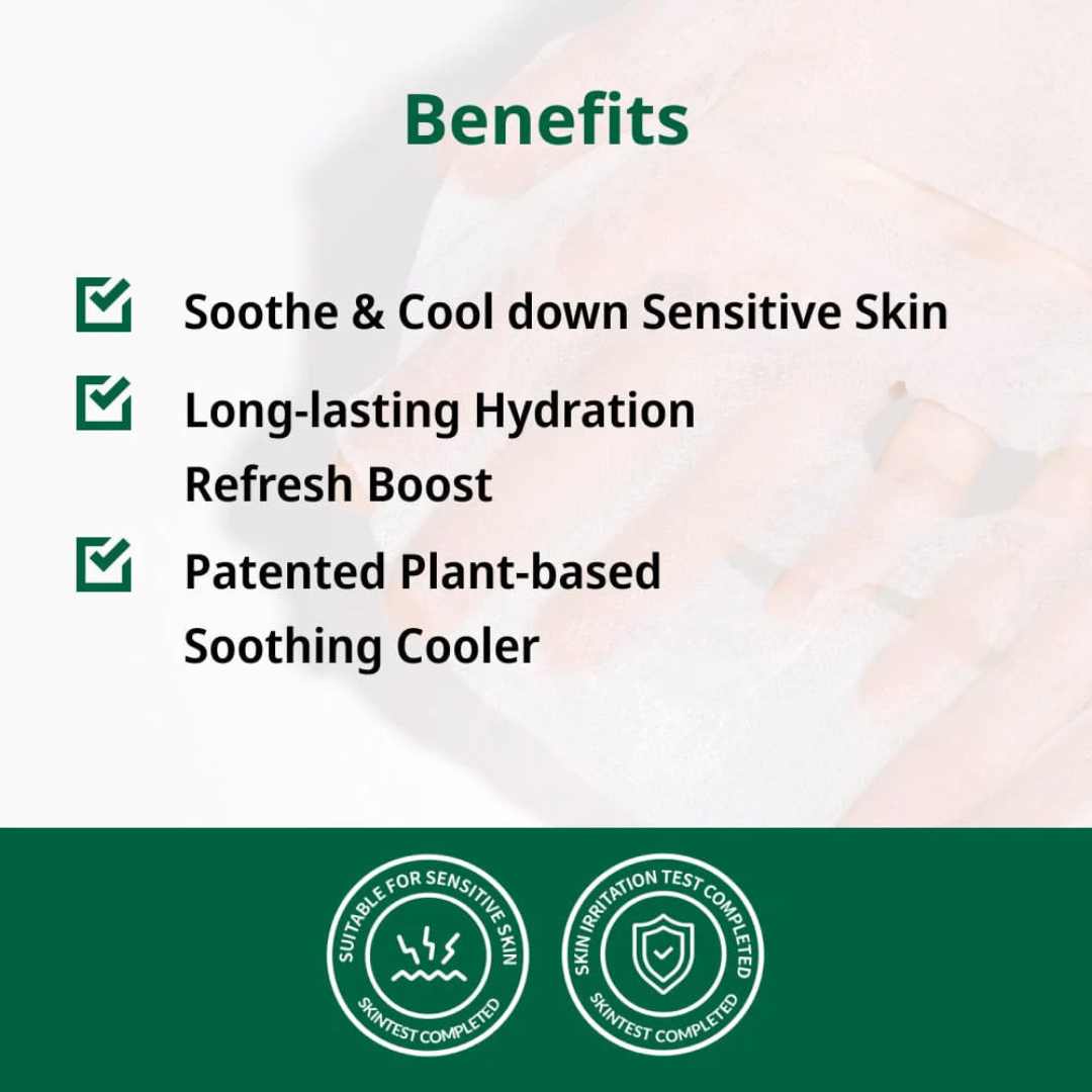Sheet Mask - Dr. G Red Blemish Cool Soothing Mask 1pc