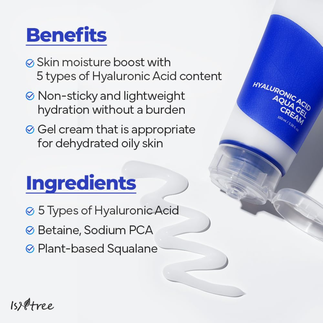 Moisturizer - Isntree Hyaluronic Acid Aqua Gel Cream