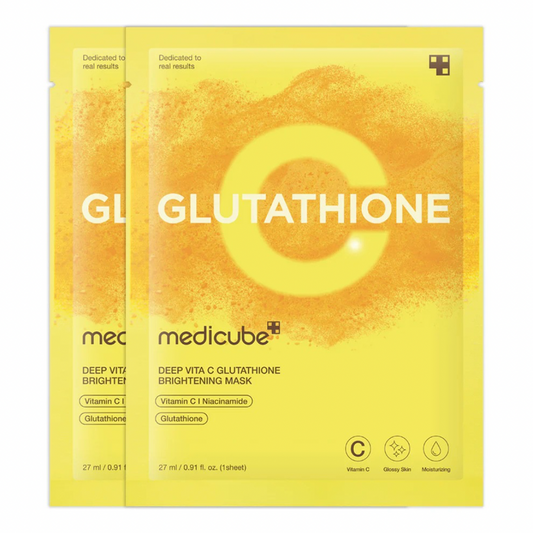 Sheet Mask - Medicube Deep Vita C Glutathione Brightening Mask 1pc