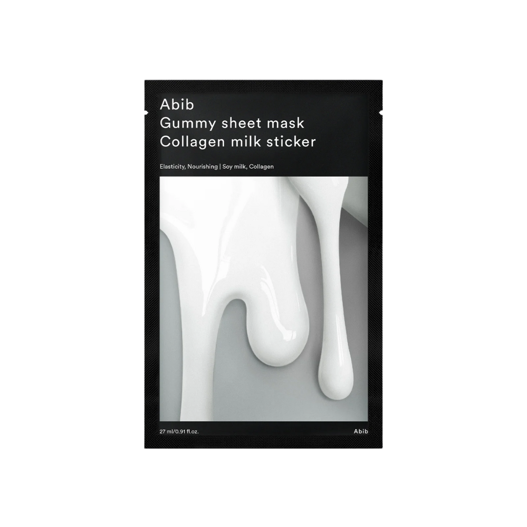 Sheet Mask - Abib Gummy Sheet Mask Collagen Milk Sticker 1pc