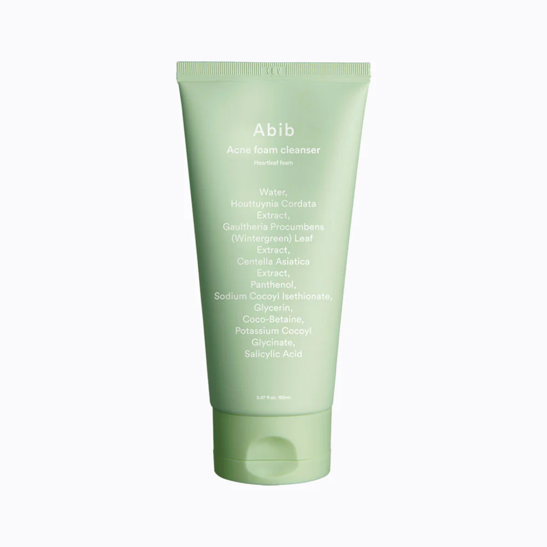 Cleansing Foam - Abib Heartleaf Acne Foam Cleanser