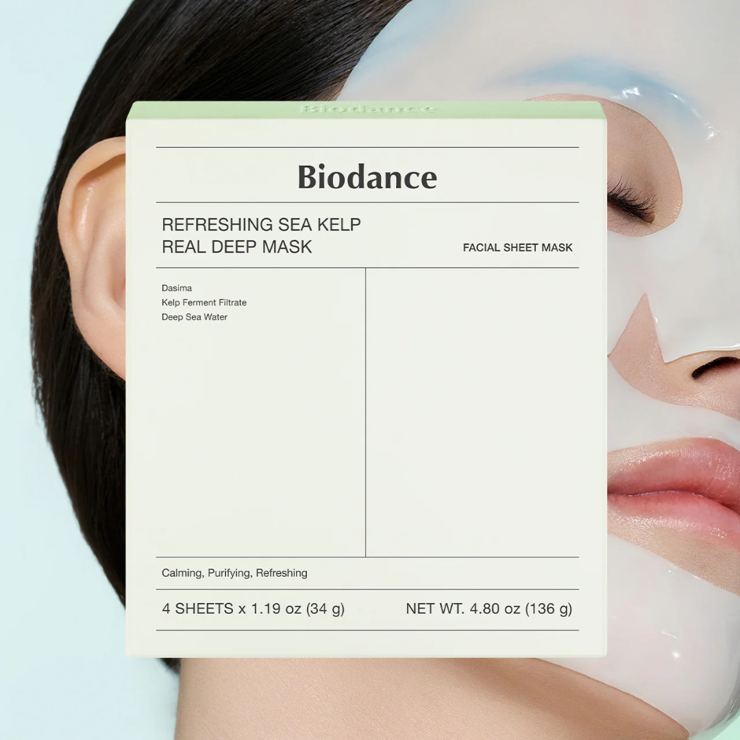 Sheet Mask - Biodance Refreshing Sea Kelp Real Deep Mask 1pc