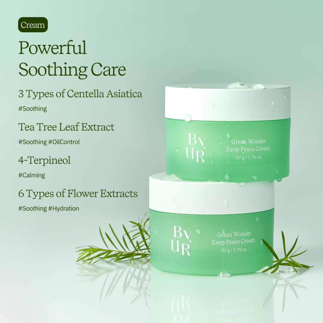 Moisturizer - ByUR Green Wonder Keep Peace Cream