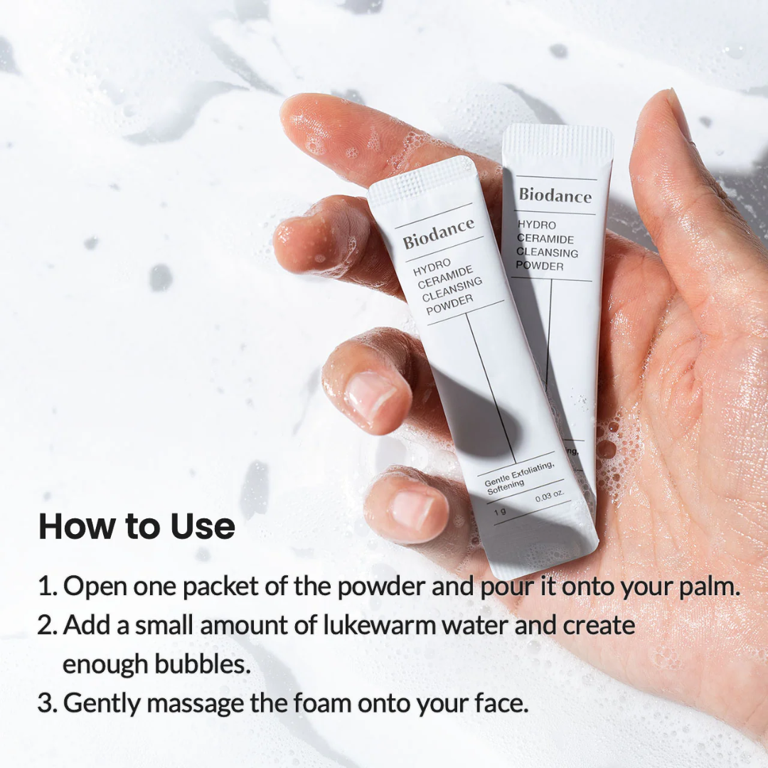 Trial Kit - Biodance Hydro Ceramide Cleansing Powder (1g x 30ea)