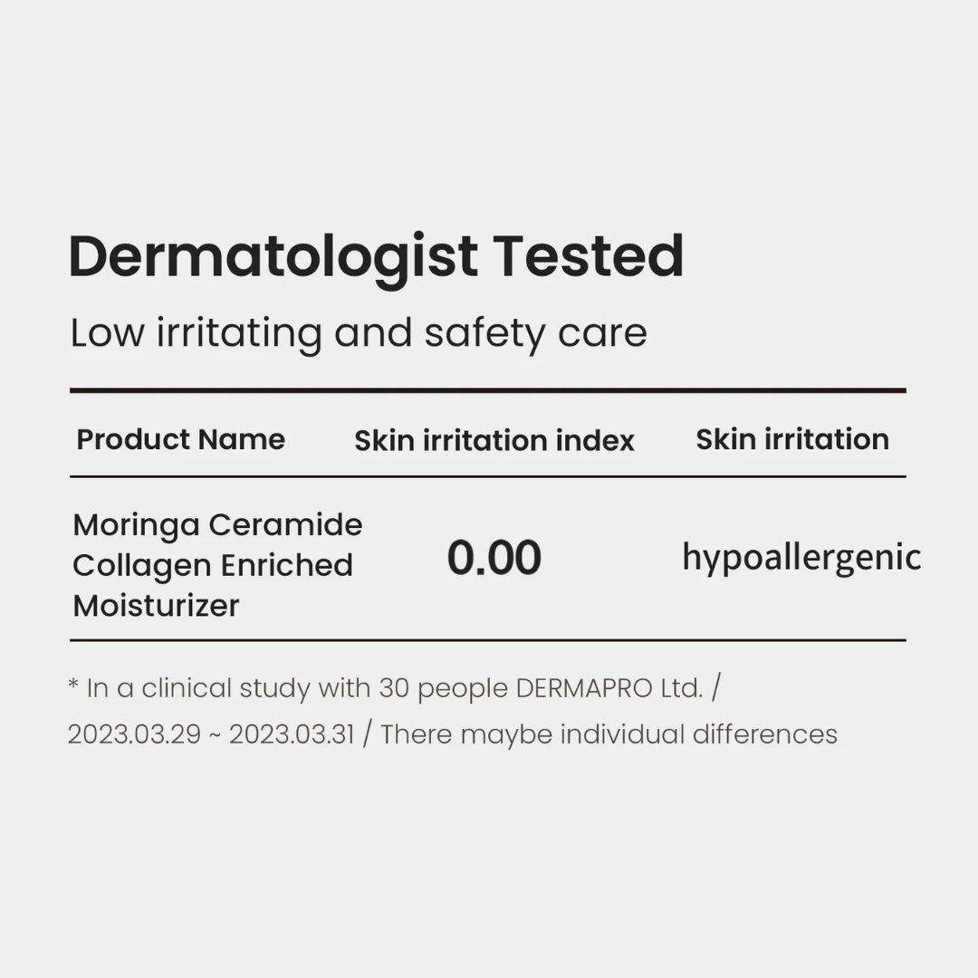 Moisturizer - Heimish Moringa Ceramide Collagen Enriched Moisturizer