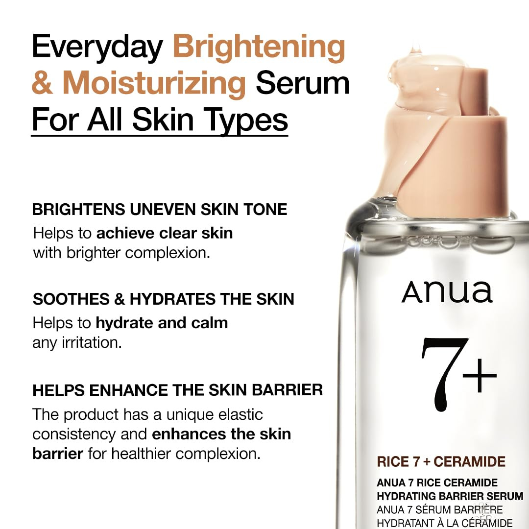 Serum - Anua 7 Rice Ceramide Hydrating Barrier Serum