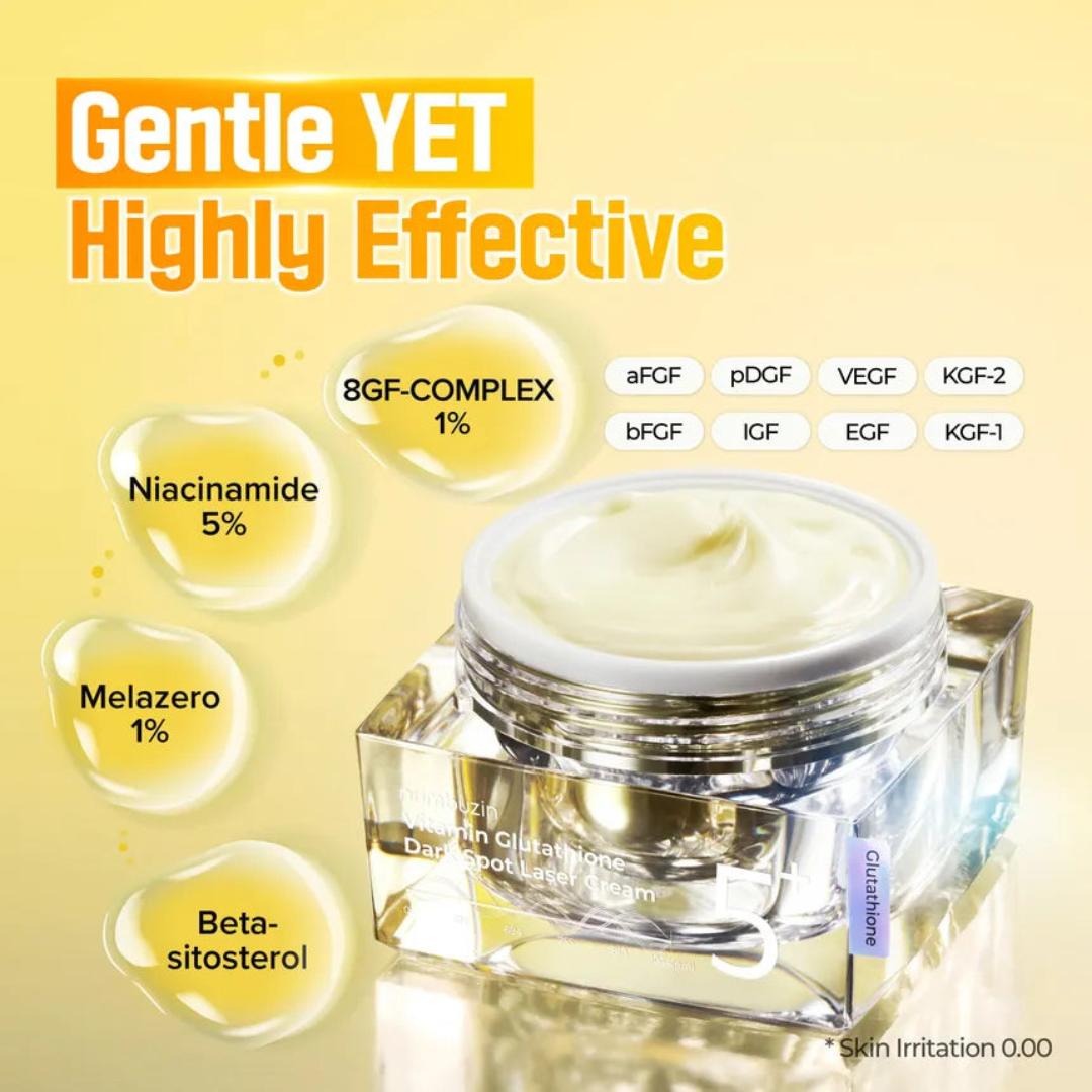 Moisturizer - Numbuzin No.5+ Vitamin Glutathione Dark Spot Laser Cream
