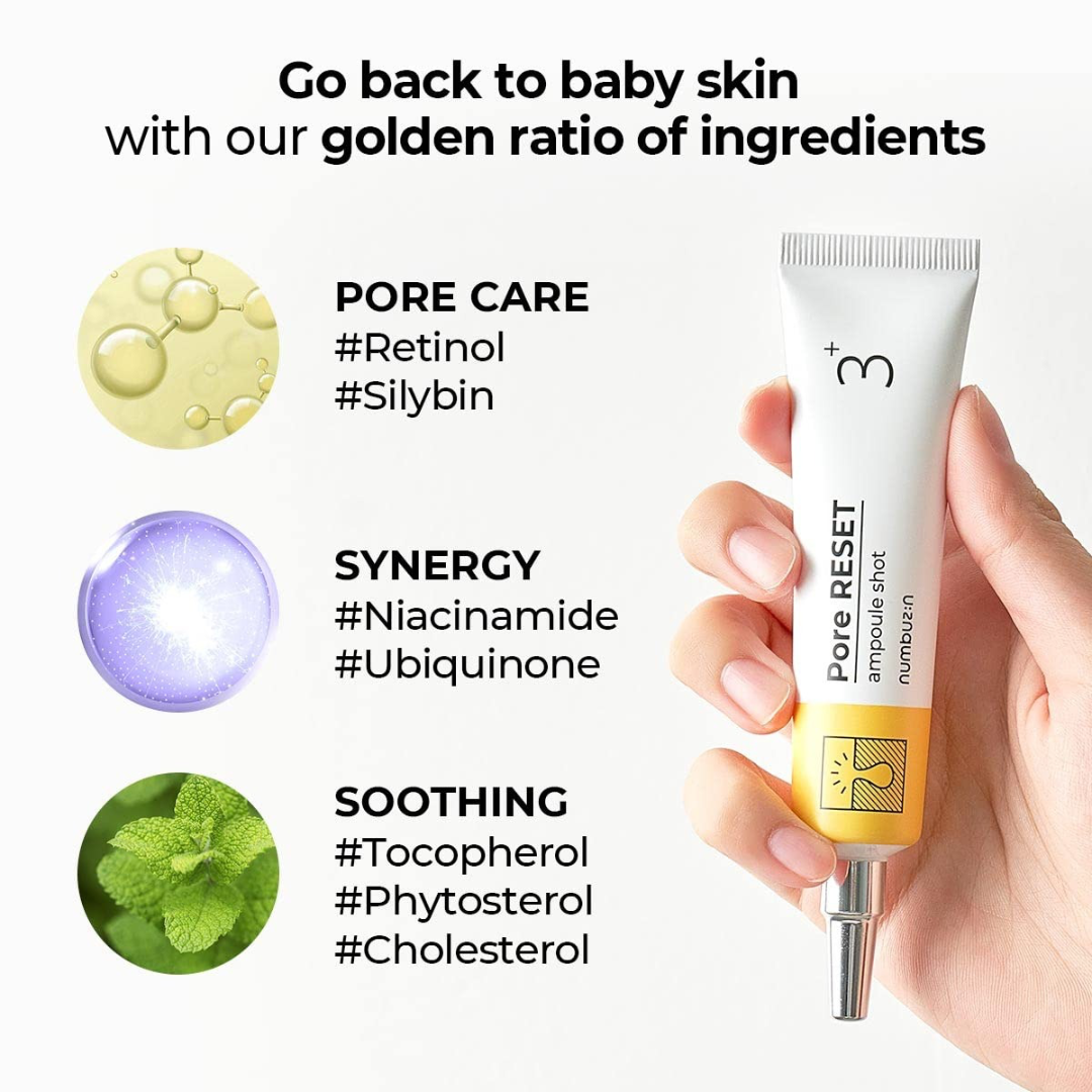 Ampoule - Numbuzin No. 3 Pore Reset Ampoule Shot