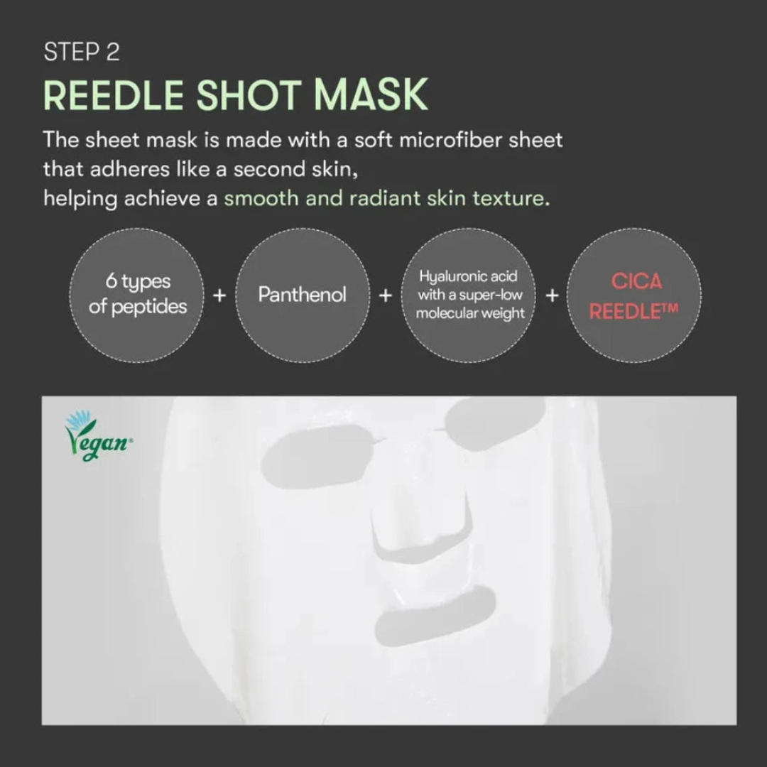 Sheet Mask - VT Reedle Shot All In One 3 Step Mask