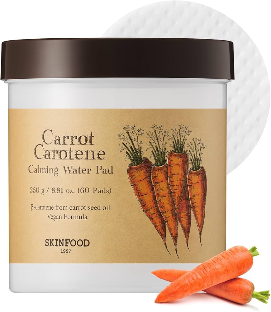 Toner - Skinfood Carrot Carotene Calming Water Pad