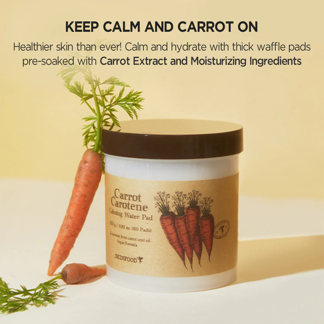 Toner - Skinfood Carrot Carotene Calming Water Pad