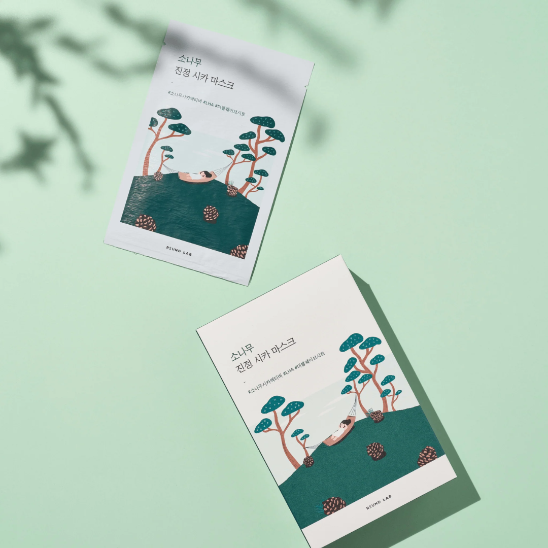 Sheet Mask - Round Lab Pine Calming Cica Mask 1pc