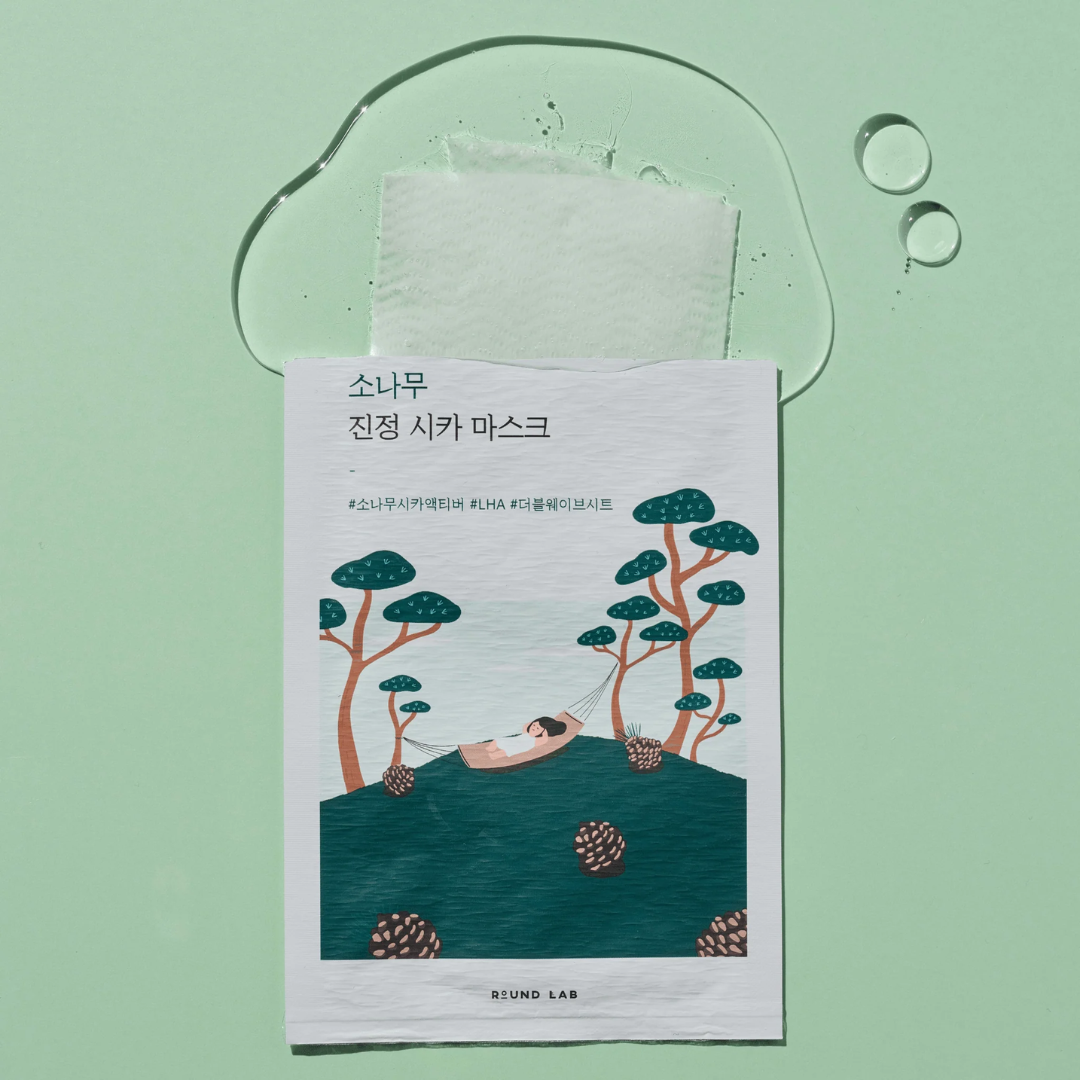 Sheet Mask - Round Lab Pine Calming Cica Mask 1pc