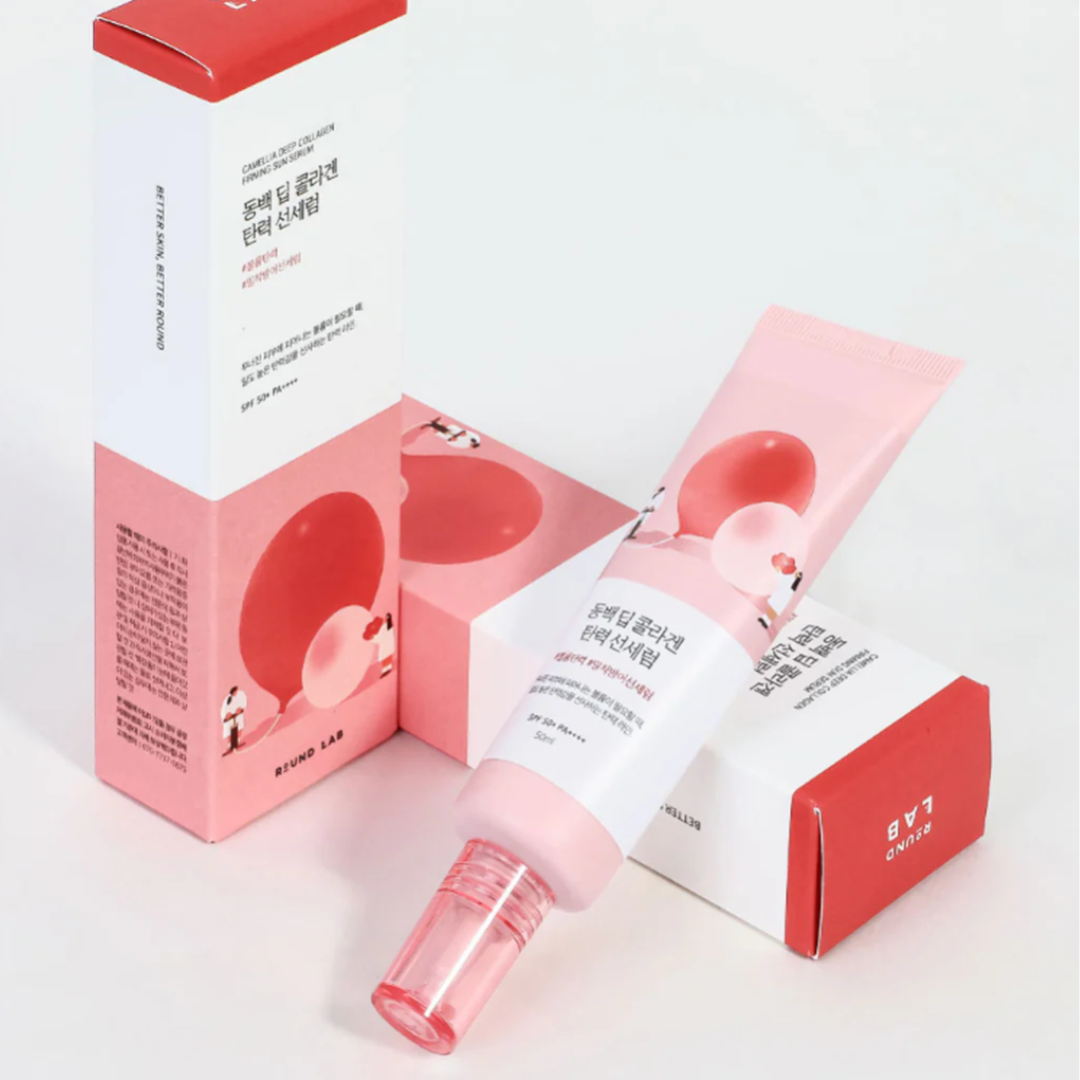 Round Lab Camellia Deep Collagen Firming Sun Serum (SPF 50+ PA++++)