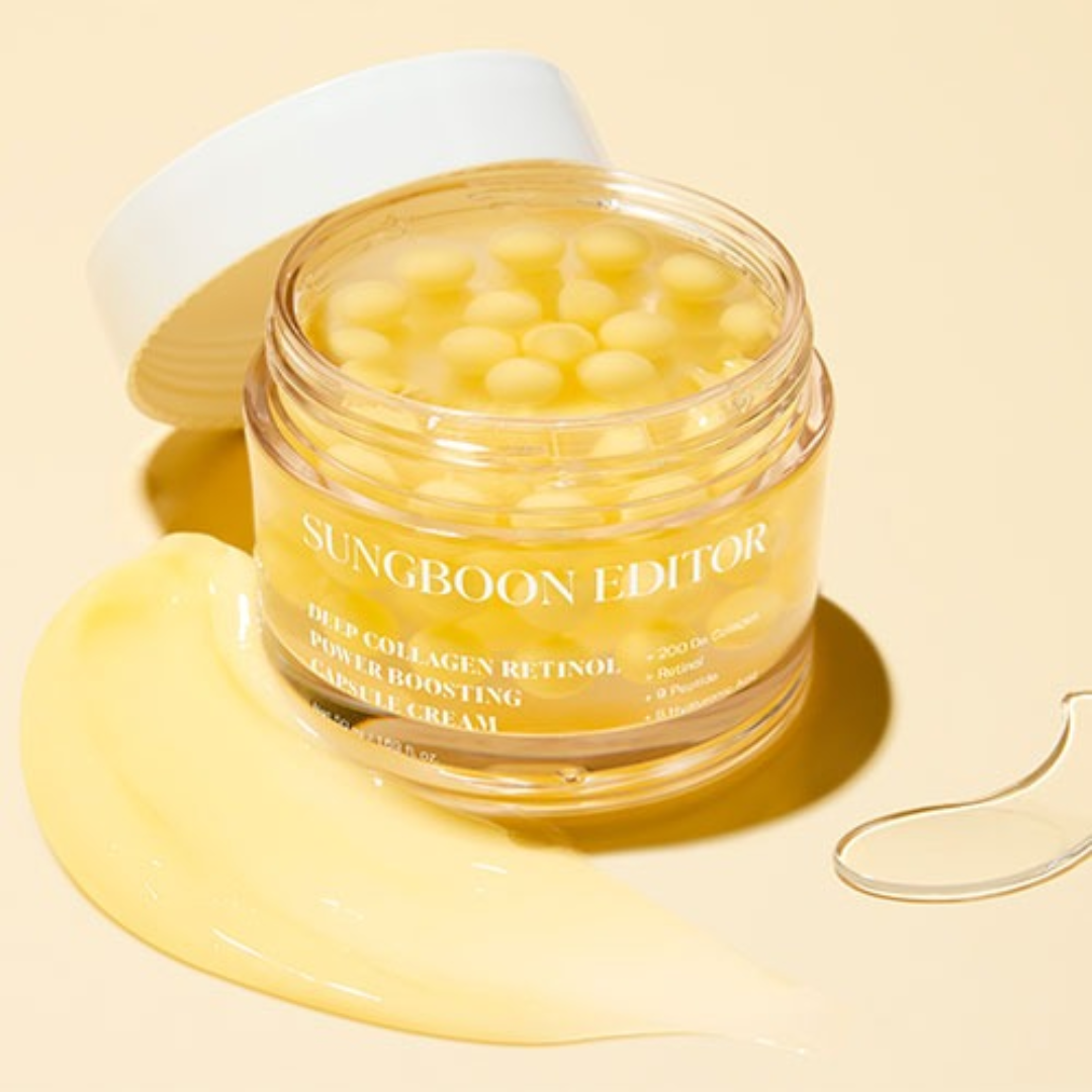 Moisturizer - Sungboon Editor Deep Collagen Retinol Power Boosting Capsule Cream