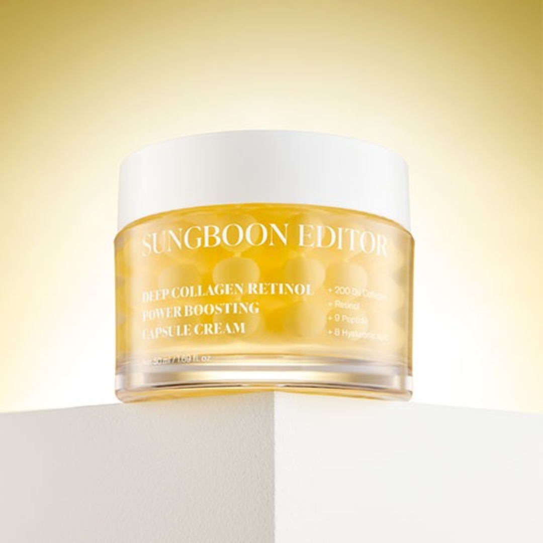 Moisturizer - Sungboon Editor Deep Collagen Retinol Power Boosting Capsule Cream