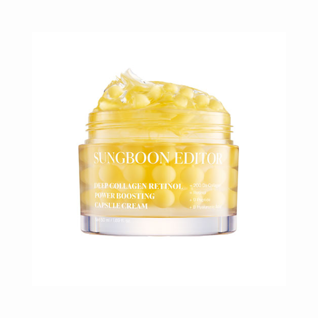 Moisturizer - Sungboon Editor Deep Collagen Retinol Power Boosting Capsule Cream
