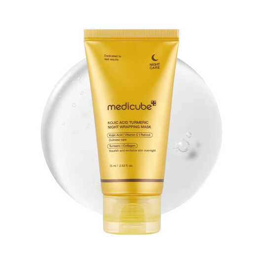 Mask - Medicube Kojic Acid Turmeric Night Wrapping Mask