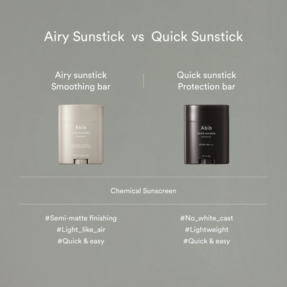 Sunscreen - Abib Airy Sun Stick Soothing Bar