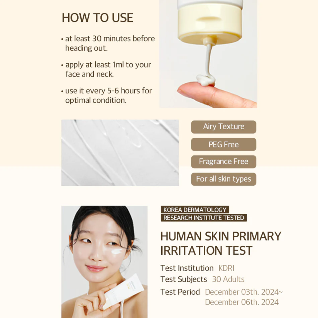 Sunscreen - Mixsoon Bean Sunscreen SPF 50