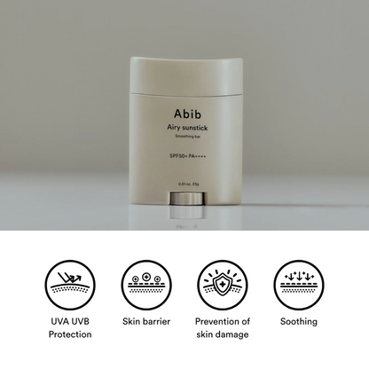 Sunscreen - Abib Airy Sun Stick Soothing Bar