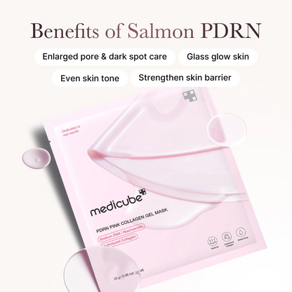 Sheet Mask - Medicube PDRN Pink Collagen Gel Mask 1pc