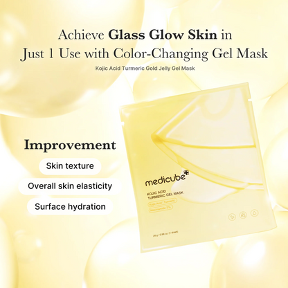 Sheet Mask - Medicube Kojic Acid Turmeric Brightening Gel Mask 1pc
