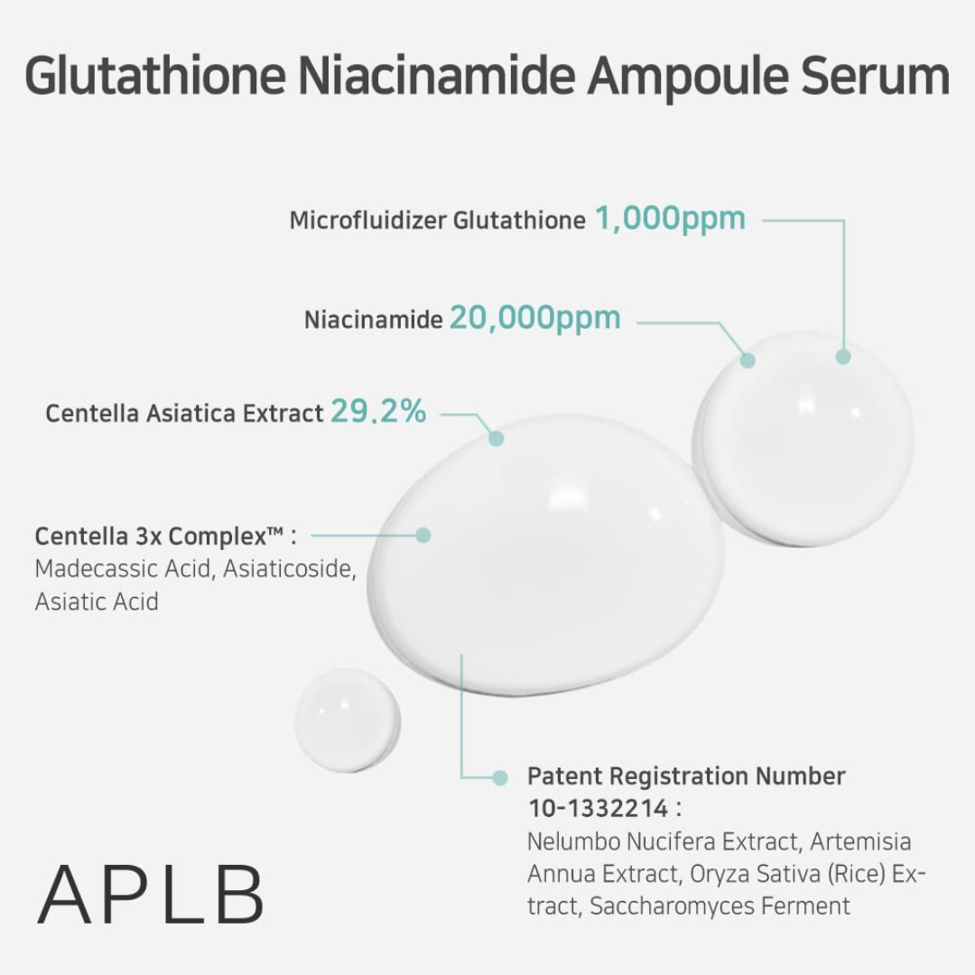 Serum - APLB Glutathione Niacinamide Ampoule Serum