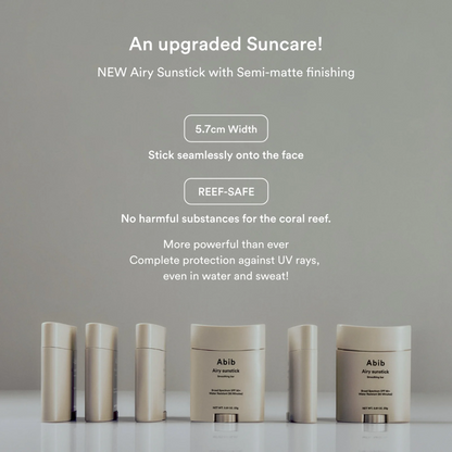 Sunscreen - Abib Airy Sun Stick Soothing Bar