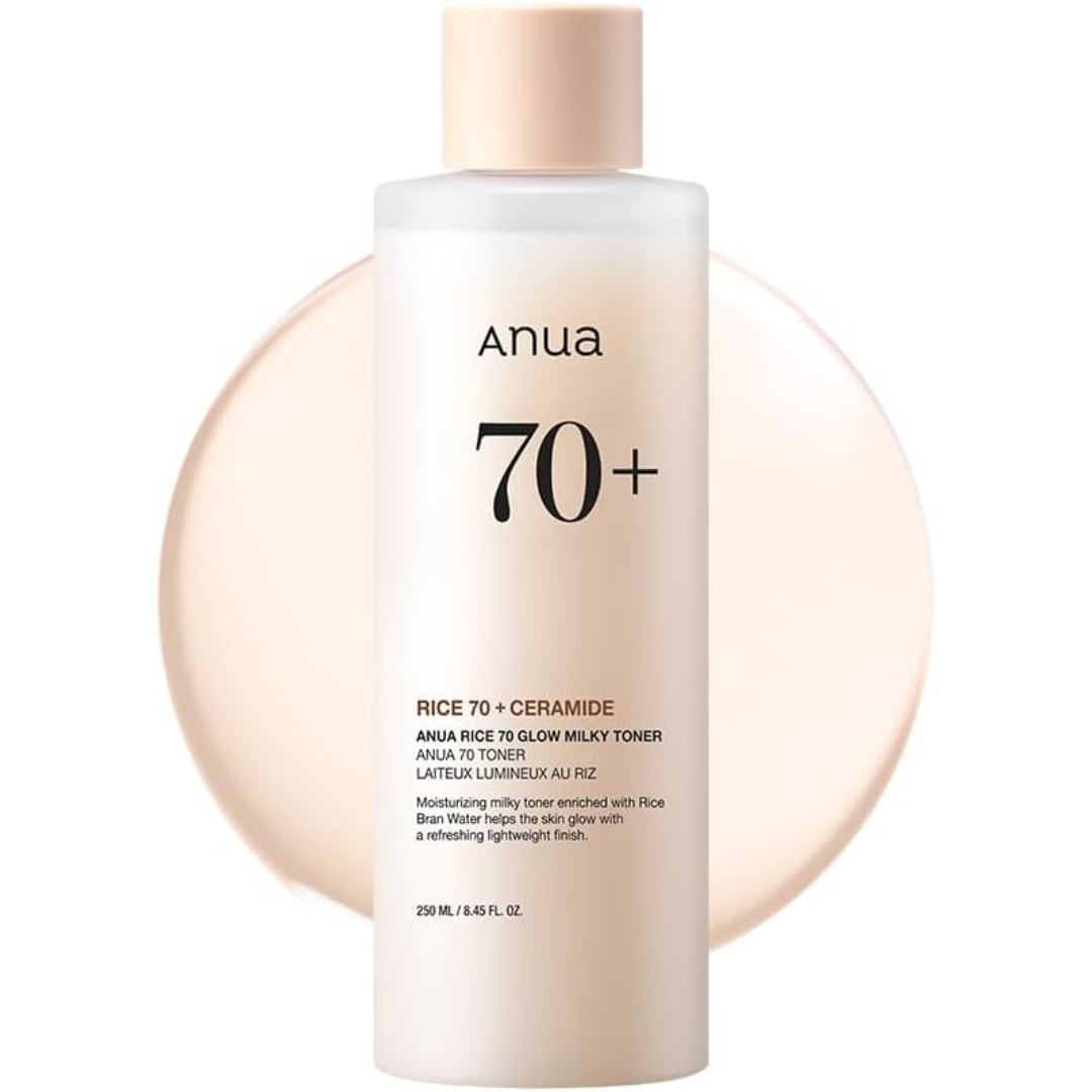 Toner - Anua Rice 70 Glow Milky Toner