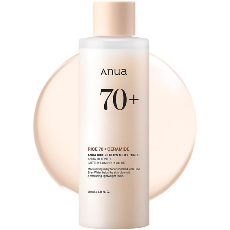 Toner - Anua Rice 70 Glow Milky Toner