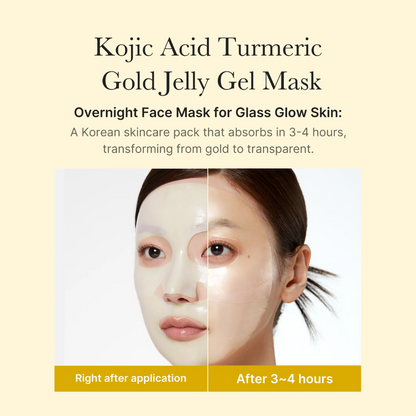 Sheet Mask - Medicube Kojic Acid Turmeric Brightening Gel Mask 1pc