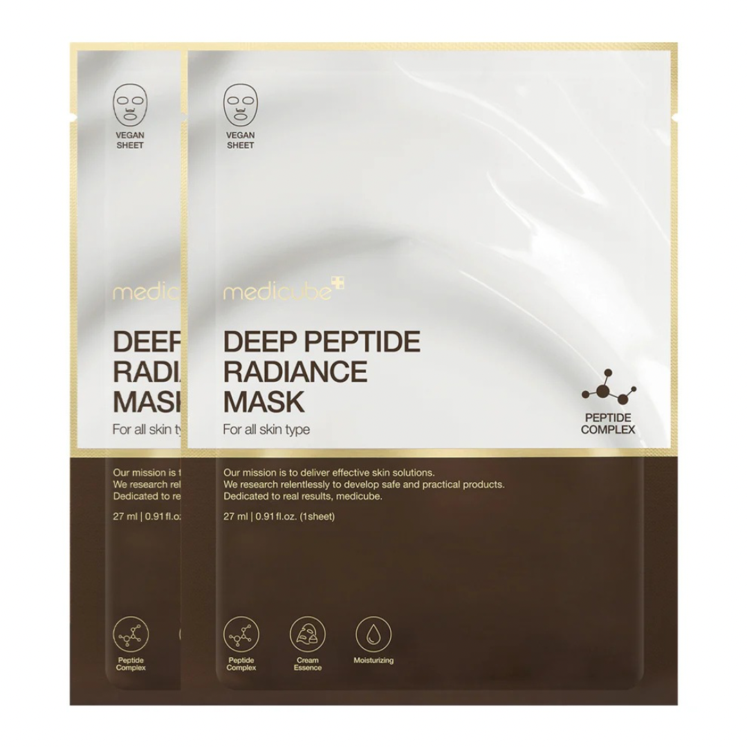 Sheet Mask - Medicube Deep Peptide Radiance Mask 1pc