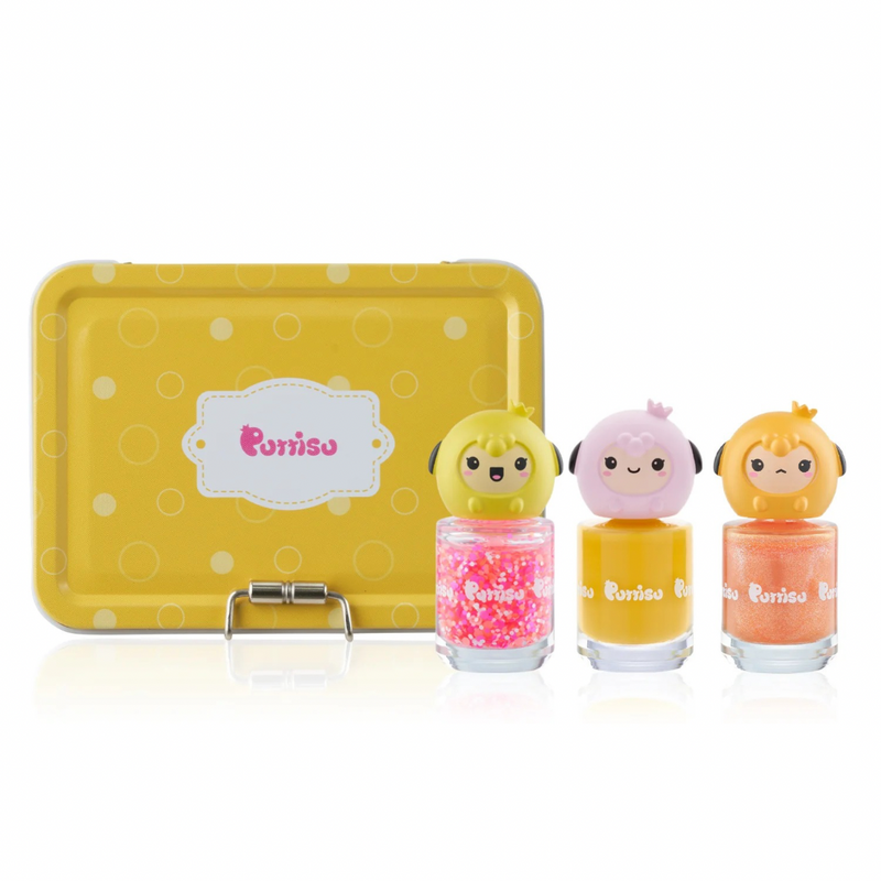 Kids - Puttisu 3 Color Nail Art Set