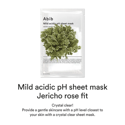 Sheet Mask - Abib Mild Acidic pH Sheet Mask Jericho Rose 1pc