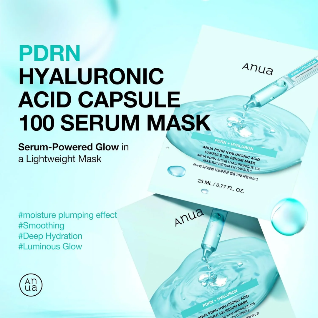Sheet Mask - Anua PDRN Hyaluronic Acid Capsule 100 Serum Mask