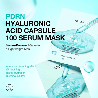 Sheet Mask - Anua PDRN Hyaluronic Acid Capsule 100 Serum Mask