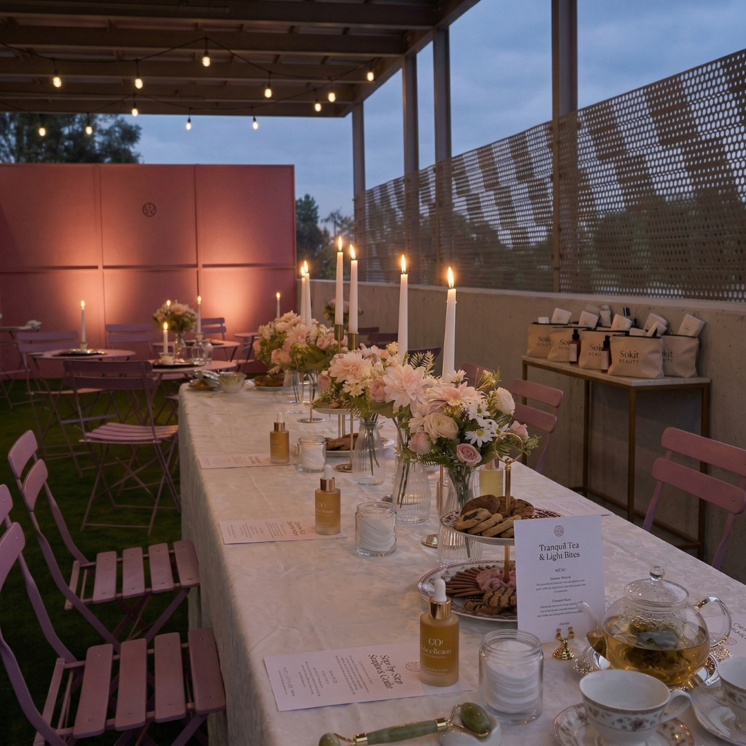 After hours at Sokit: Face reset (Lymphatic Drainage)