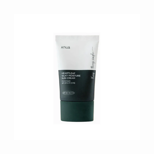 Sunscreen - Anua Heartleaf Silk Moisture Sun Cream