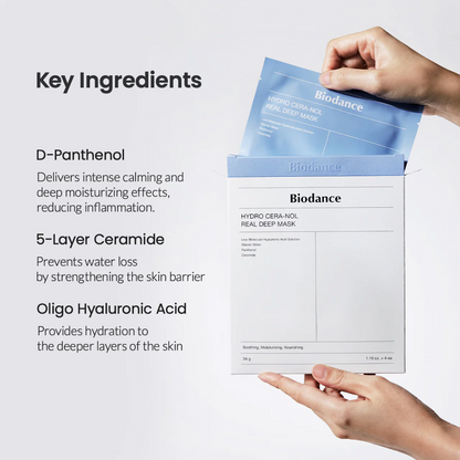 Sheet Mask - Biodance Hydro Cera-Nol Real Deep Mask 1pc