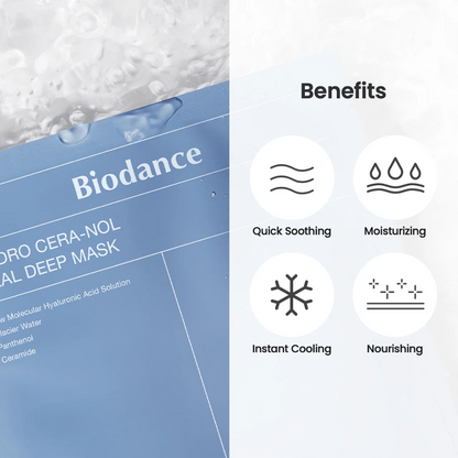 Sheet Mask - Biodance Hydro Cera-Nol Real Deep Mask 1pc