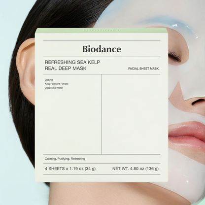 Sheet Mask - Biodance Refreshing Sea Kelp Real Deep Mask 1pc