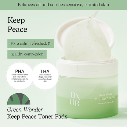 Toner - ByUR Green Wonder Toner Pad