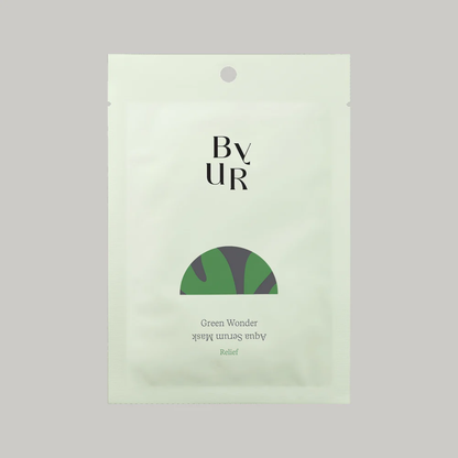 Sheet Mask - ByUR Green Wonder Aqua Serum Mask
