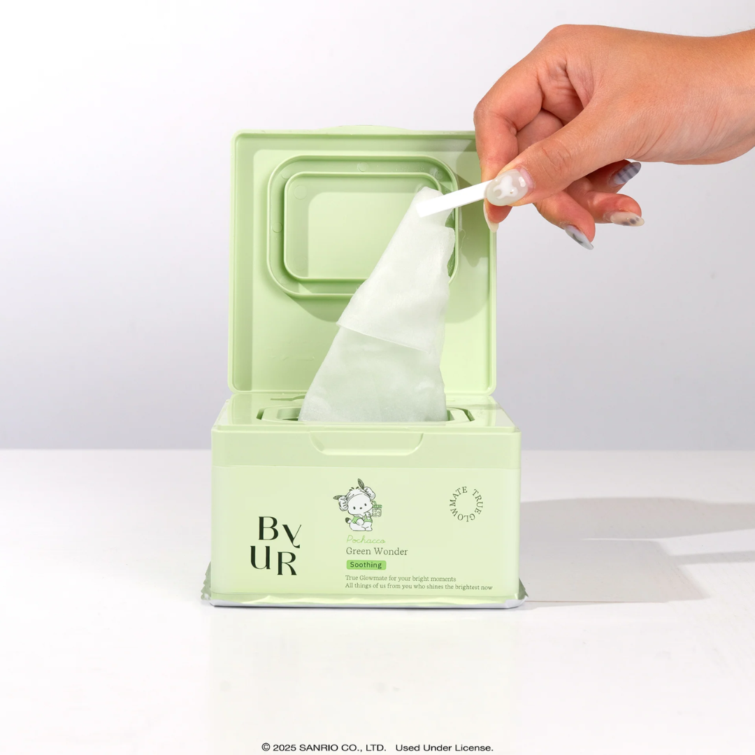Sheet Mask - ByUR Sanrio Green Wonder Daily Aqua Serum Mask Box (30 sheets)