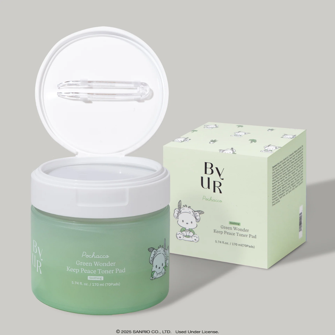 Toner - ByUR Sanrio Green Wonder Keep Peace Toner Pad