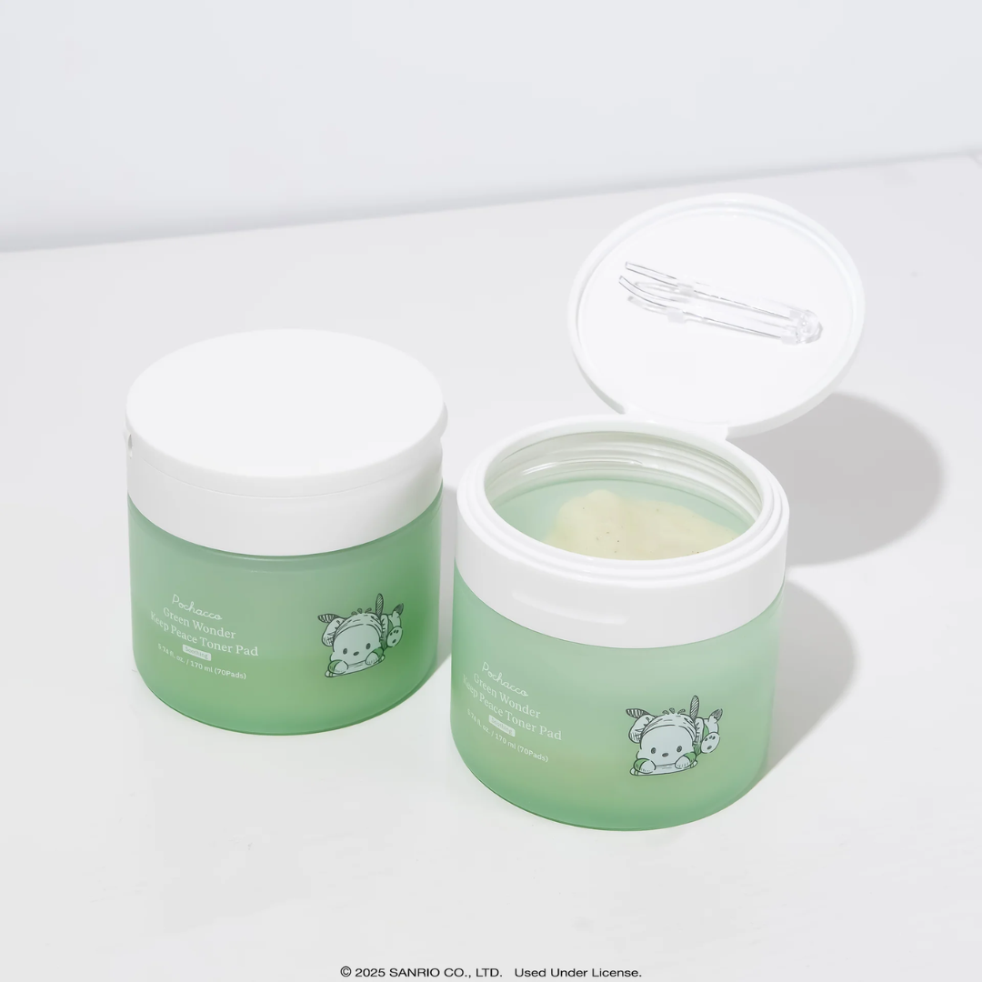 Toner - ByUR Sanrio Green Wonder Keep Peace Toner Pad