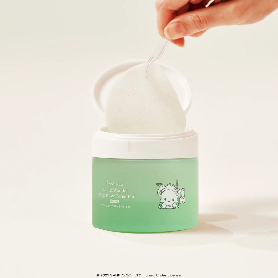 Toner - ByUR Sanrio Green Wonder Keep Peace Toner Pad
