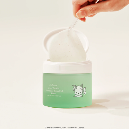 Toner - ByUR Sanrio Green Wonder Keep Peace Toner Pad